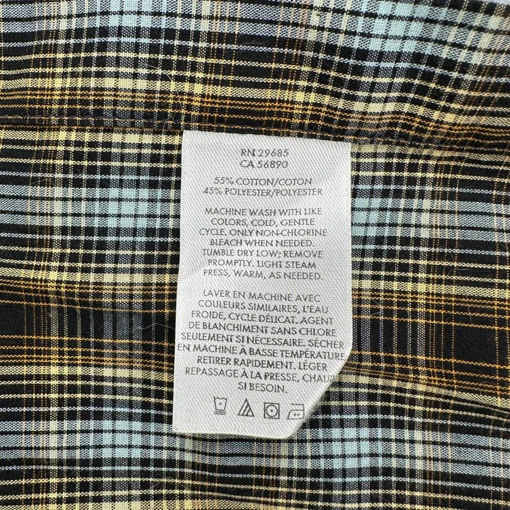 Pendleton Shirt Mens M Brown Frontier Western Pearl‎ Snap Plaid Long Sleeve